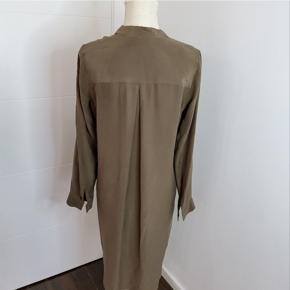 L'AGENCE Silk Mini Dress Size SP - Picture 6 of 16